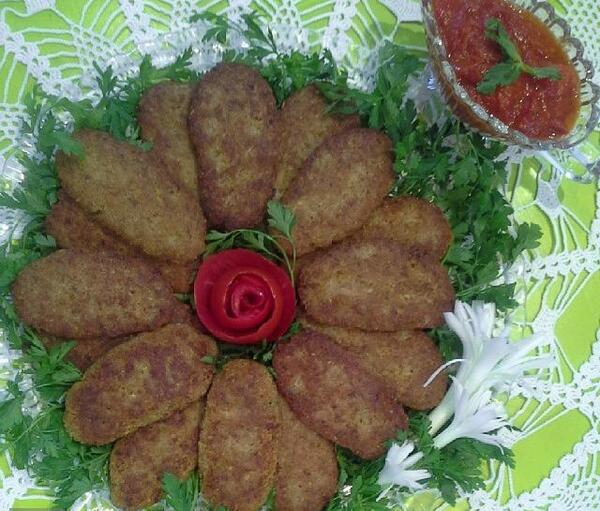 عکس غذاهای ایرانی با تزیین