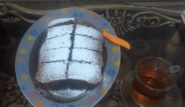 عکس کیک چای