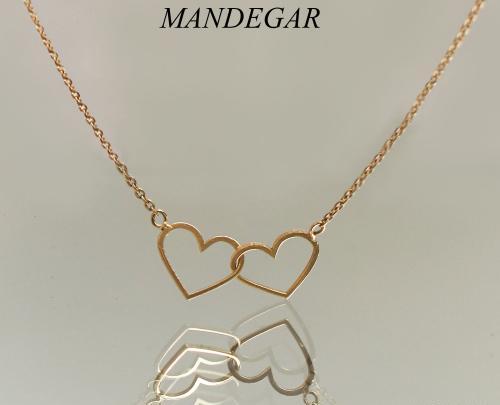 عکس گردنبند قلب زیبا