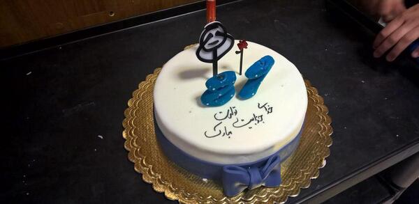 عکس کیک تولد پسرانه خنده دار