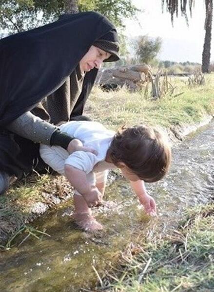 عکس عاشقانه طلبه و همسرش