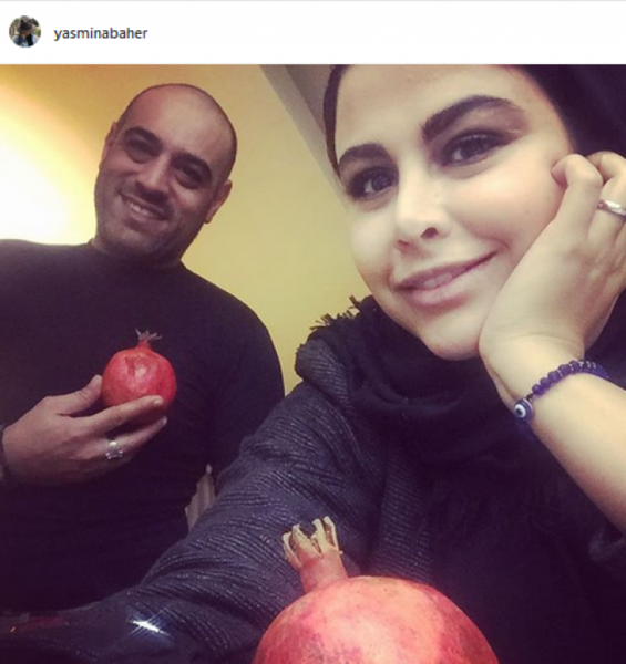 عکس یلدایی زوج