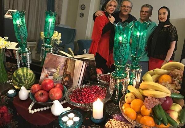 عکس یلدایی زوج