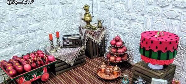 عکس یلدایی زوج