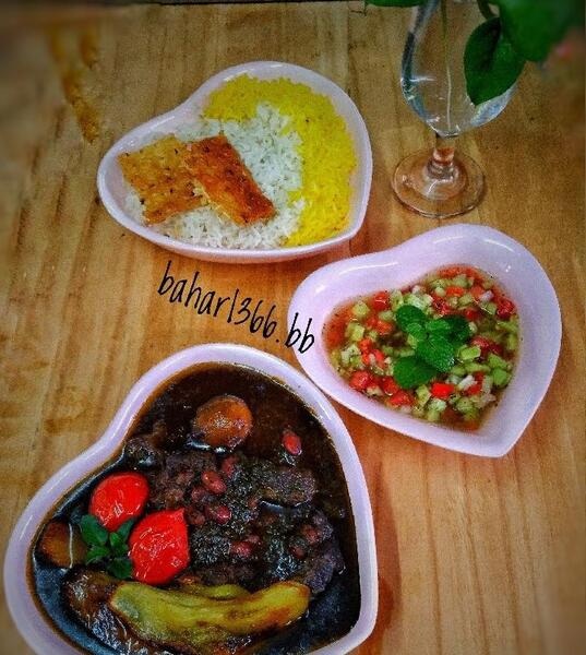 عکس قورمه سبزی کارتونی