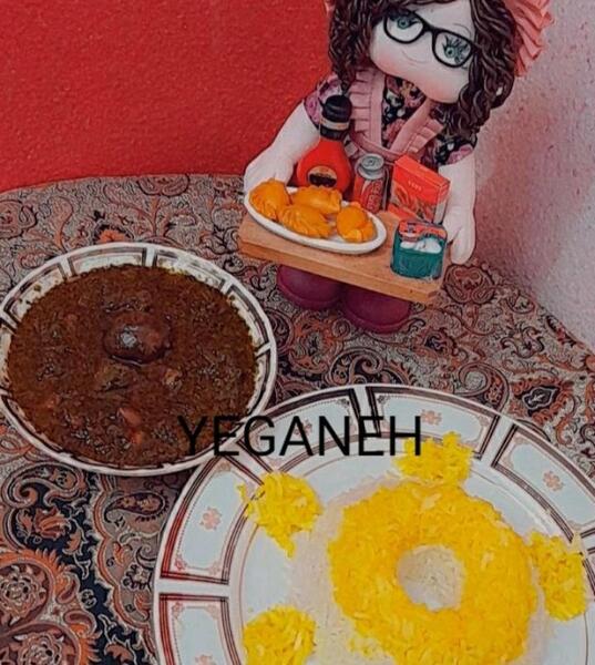 عکس قورمه سبزی کارتونی