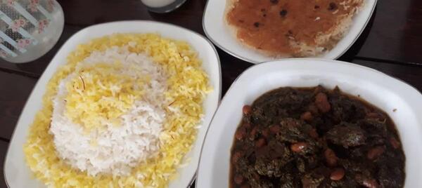 عکس قورمه سبزی کارتونی
