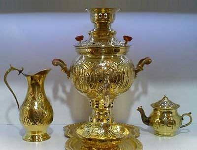 عکس سماور برنجی