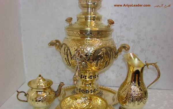 عکس سماور برنجی