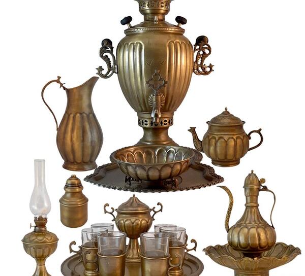 عکس سماور برنجی