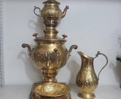 عکس سماور برنجی