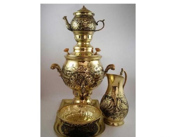 عکس سماور برنجی