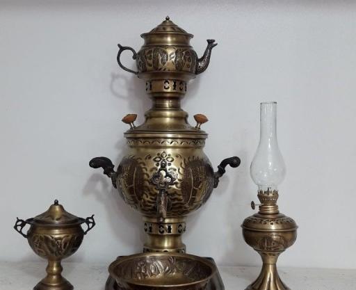 عکس سماور برنجی