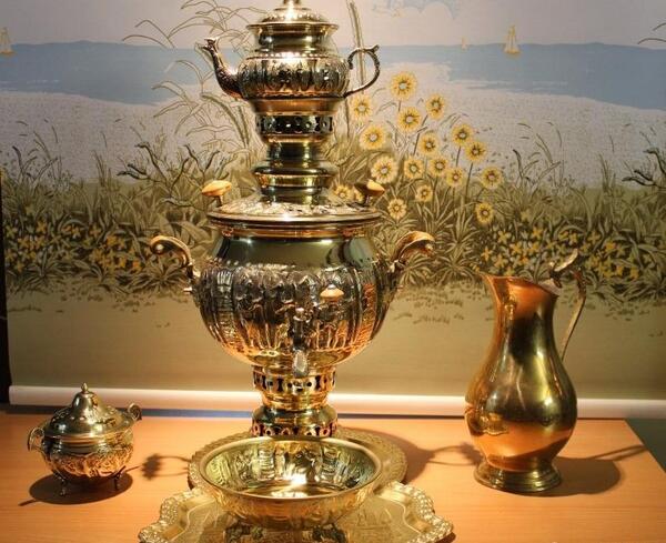 عکس سماور برنجی
