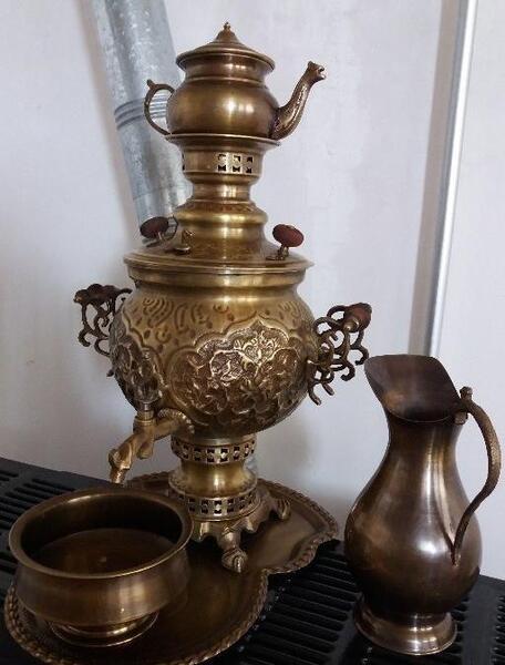 عکس سماور برنجی