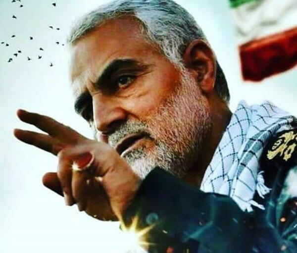 عکس لاکچری حاج قاسم سلیمانی