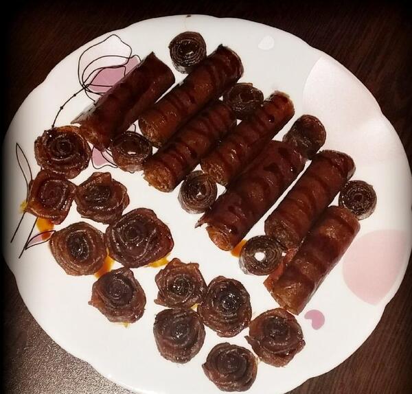 عکس لواشک چند میوه