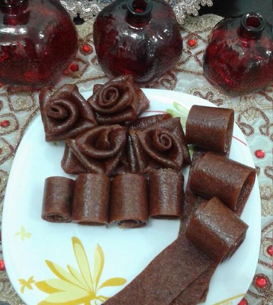 عکس لواشک چند میوه