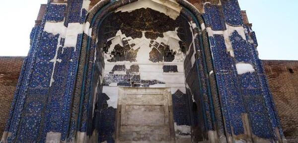 عکس مسجد کبود گنبد کلات
