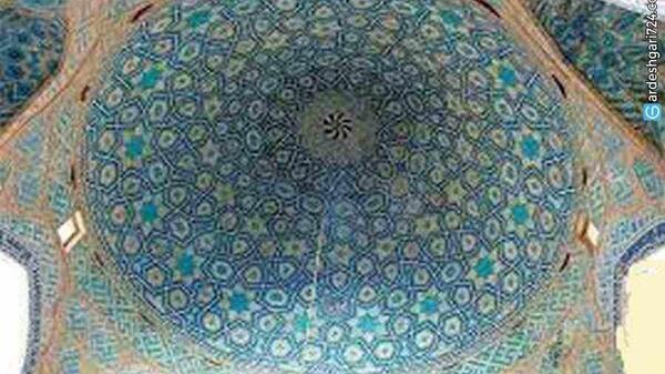 عکس مسجد کبود گنبد کلات