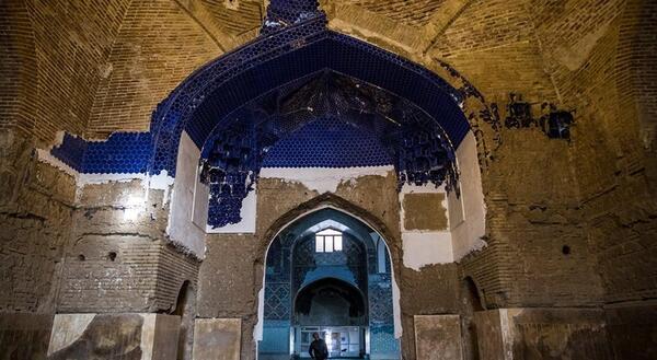عکس مسجد کبود گنبد کلات