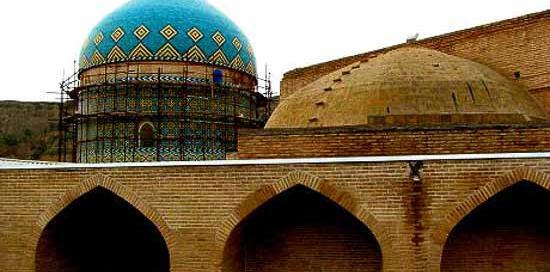 عکس مسجد کبود گنبد کلات