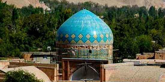 عکس مسجد کبود گنبد کلات