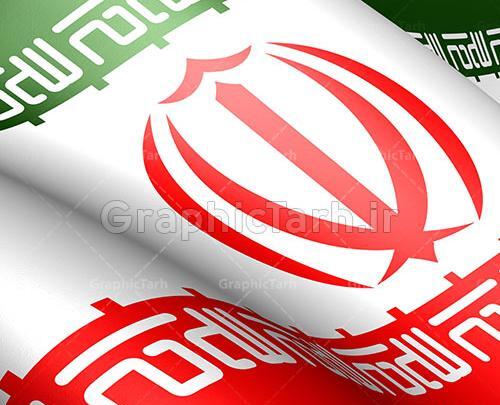 عکس پروانه پرچم ایران