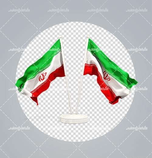 عکس پروانه پرچم ایران