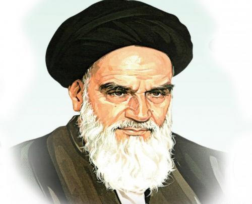 عکس کارتونی امام خمینی