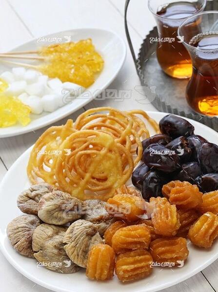 عکس چای خرما