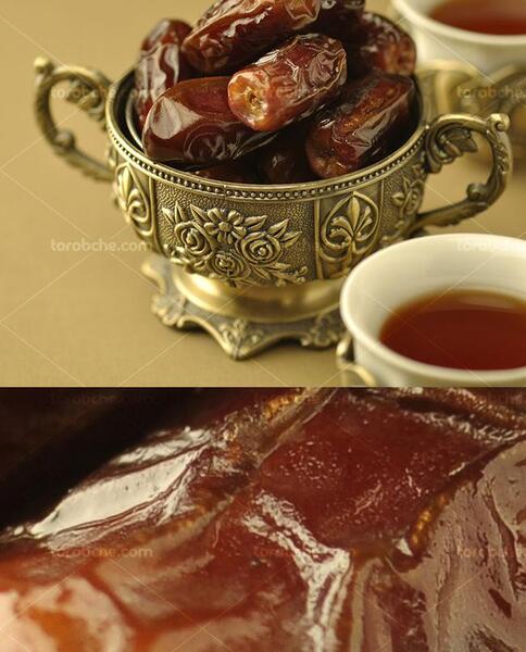 عکس چای خرما