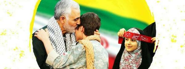 عکس شاد حاج قاسم