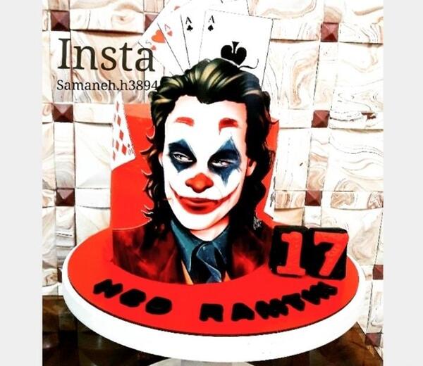 عکس کیک جوکر