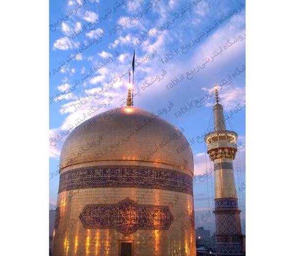 عکس حرم امام رضا گنبد