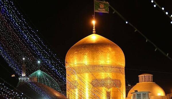 عکس حرم امام رضا گنبد