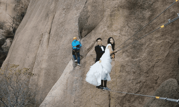 عکس عروس داماد عجیب غریب
