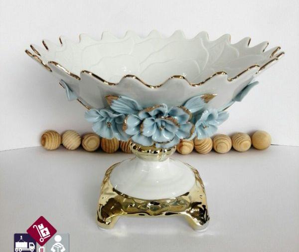 عکس ظرف گل میوه