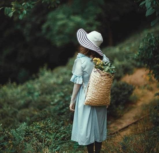 عکس زیبا از طبیعت و دختر