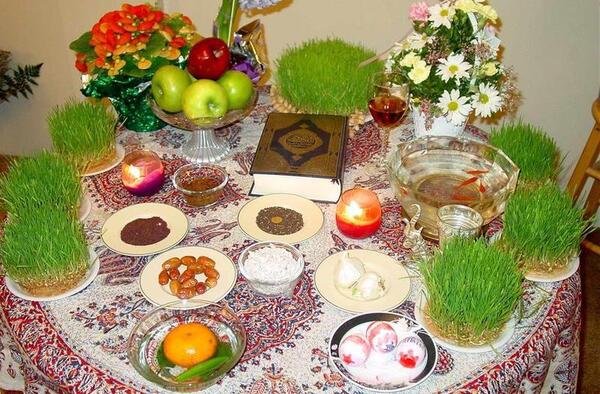 عکس سفره هفت سین و سال نو