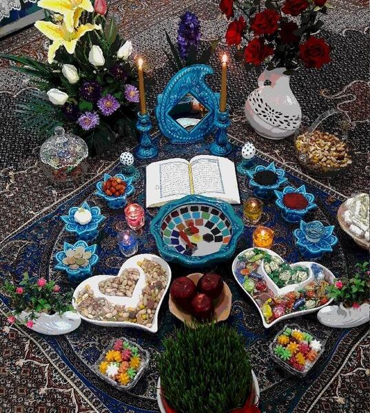 عکس سفره هفت سین و سال نو