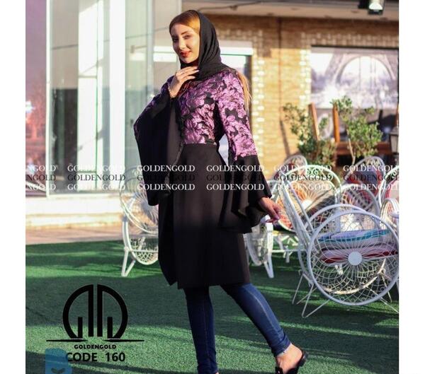 عکس مدل مانتو آستین کلوش