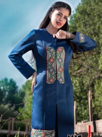 عکس مدلهای مانتو ظریفی