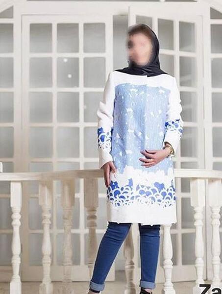 عکس مدلهای مانتو ظریفی