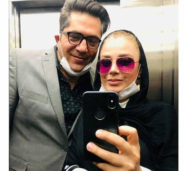 عکس صبا راد در خارج