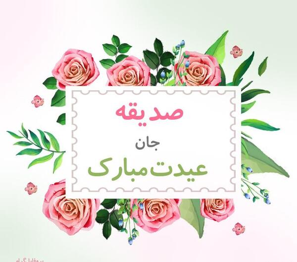 عکس گل صدیقه