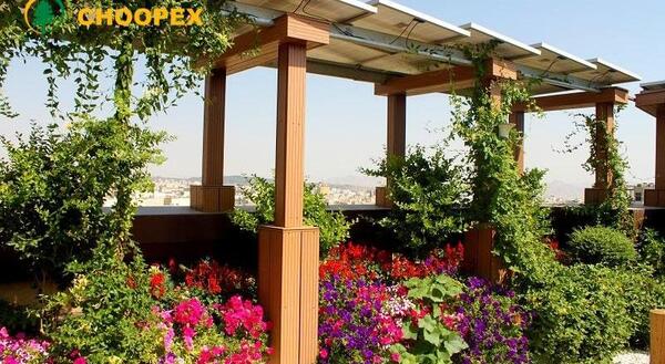 عکس ایده گلخانه در حیاط