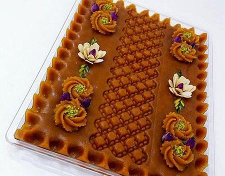 عکس زیباترین حلوا