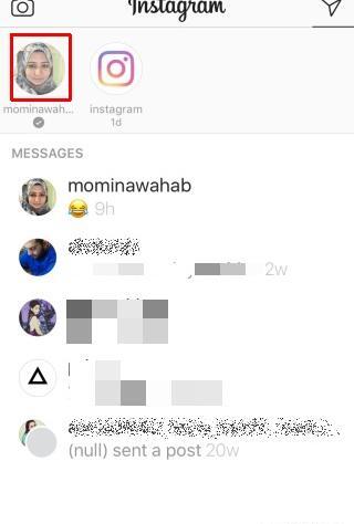 فرستادن عکس ثانیه ای در اینستا
