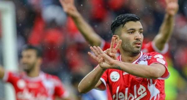 عکس محسن مسلمان در پرسپولیس